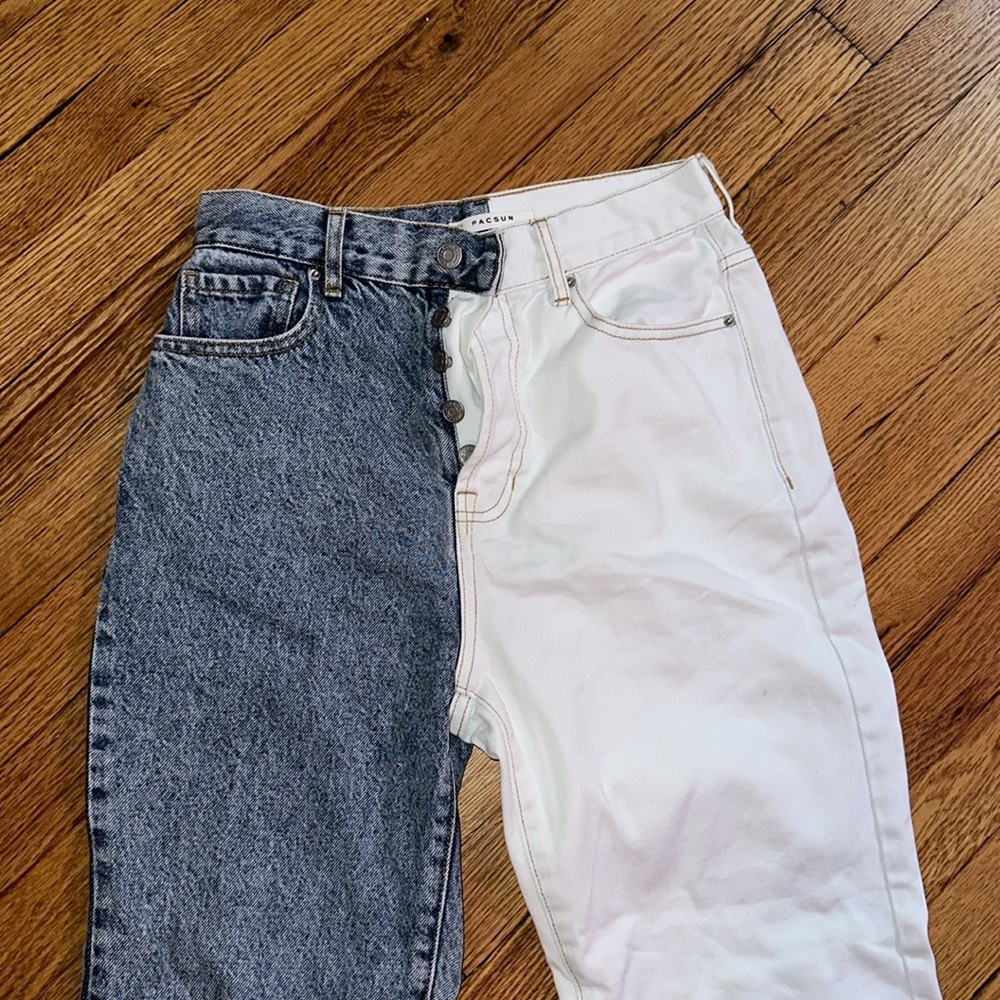 High Rise Straight Jeans - Picture 2 of 4